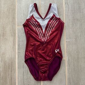 GK Girls Red Leotard Size Large